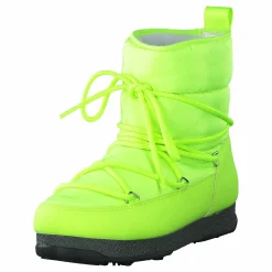 Svea Snowflake Low Neon Yellow