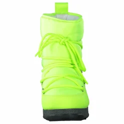 Svea Snowflake Low Neon Yellow