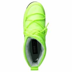 Svea Snowflake Low Neon Yellow