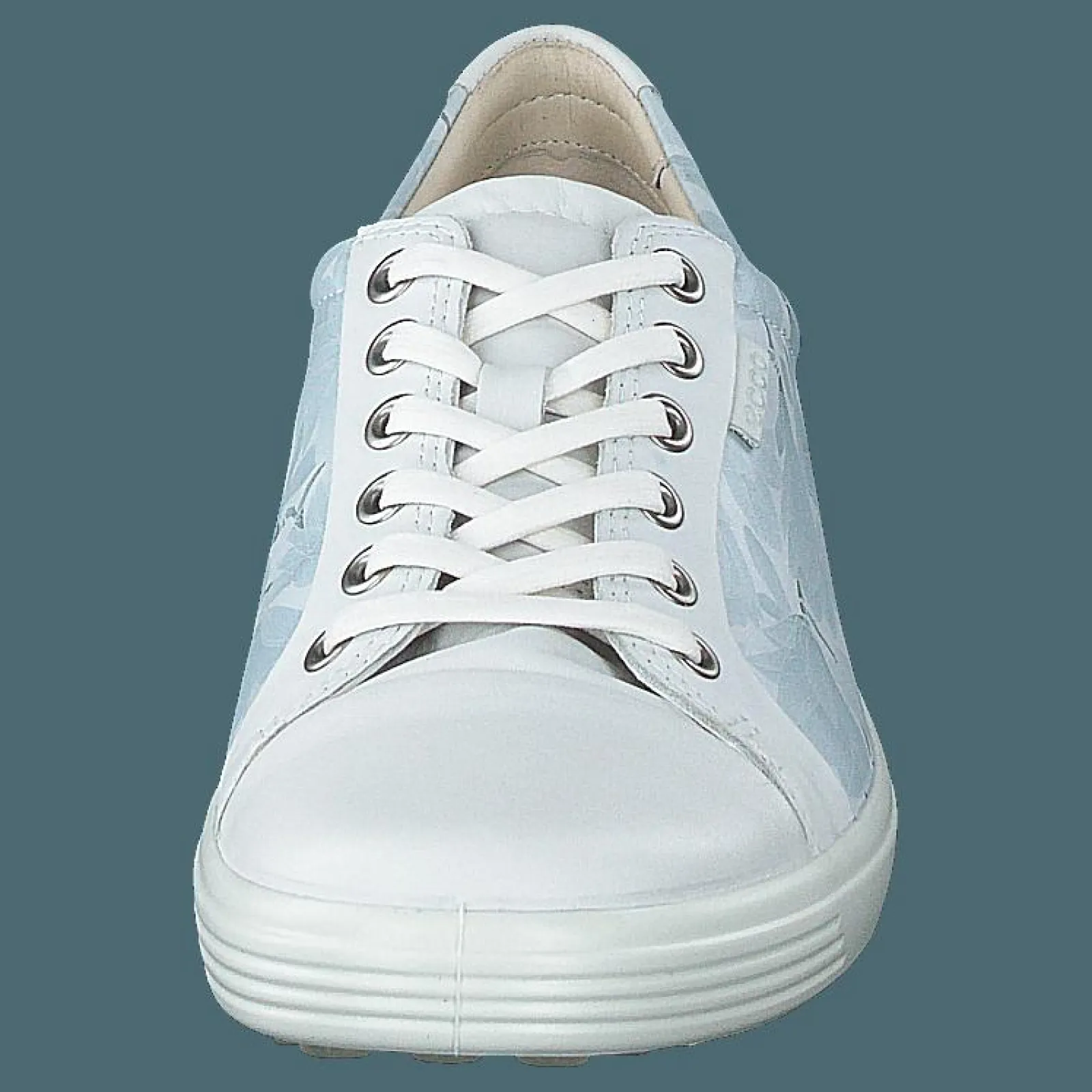ECCO Soft 7 W White/dusty Blue
