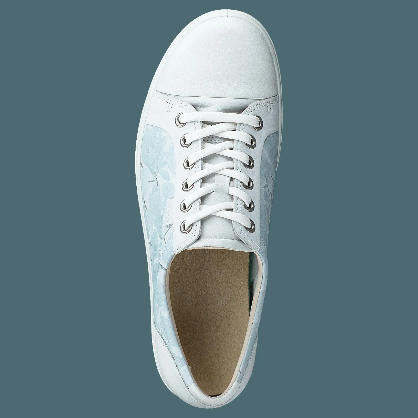 ECCO Soft 7 W White/dusty Blue