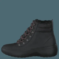 ECCO Soft 7 Wedge Tred Black
