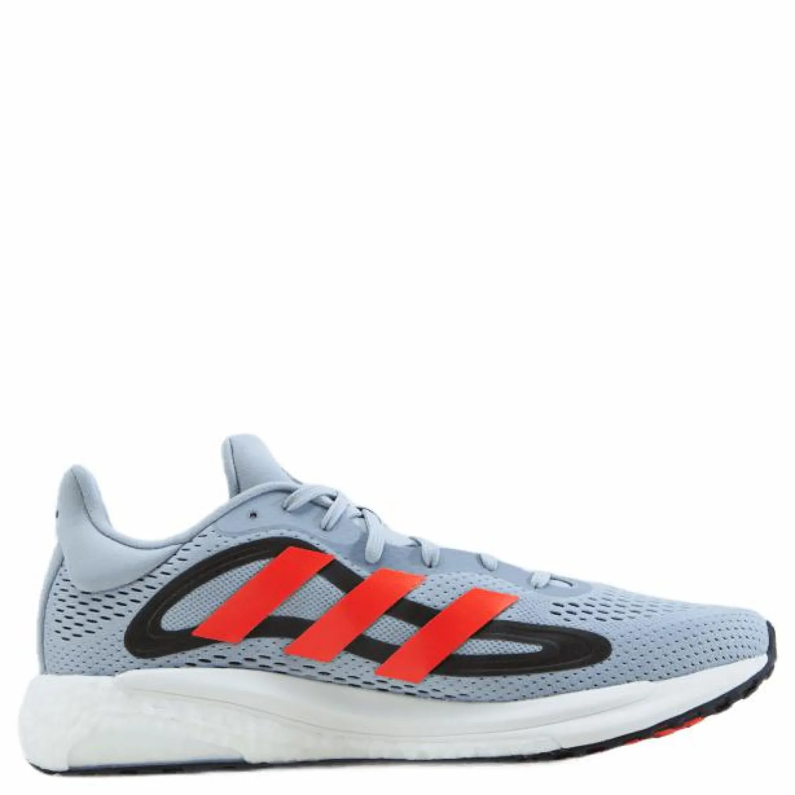 adidas SolarGlide 4 Shoes Halo Silver / Solar Red / Core Black