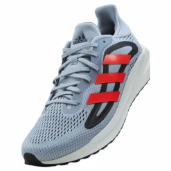 adidas SolarGlide 4 Shoes Halo Silver / Solar Red / Core Black