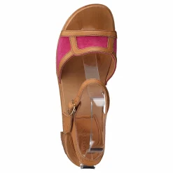 Swedish Hasbeens Sophisticated Sandal Bouganville/suede