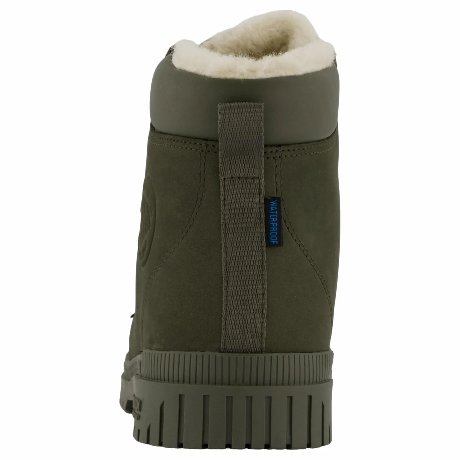 Palladium Sp20 Cuff Lth Wp Wl Olive Night