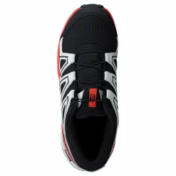 Barn Salomon Speedcross Cswp J Black/lunar Rock/cherry To