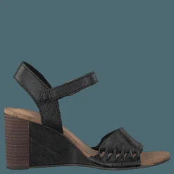 Clarks Spiced Poppy Black Leather