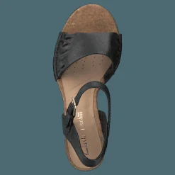 Clarks Spiced Poppy Black Leather