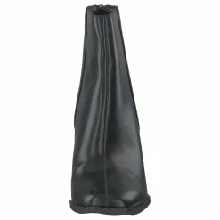 NA-KD Squared Front Ankle Boots Black