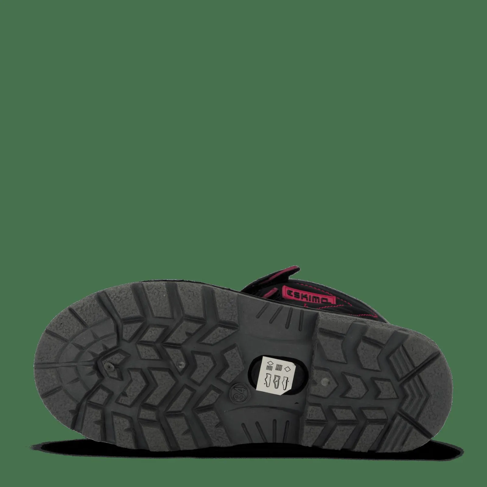 Barn Eskimo Star Black/fuxia