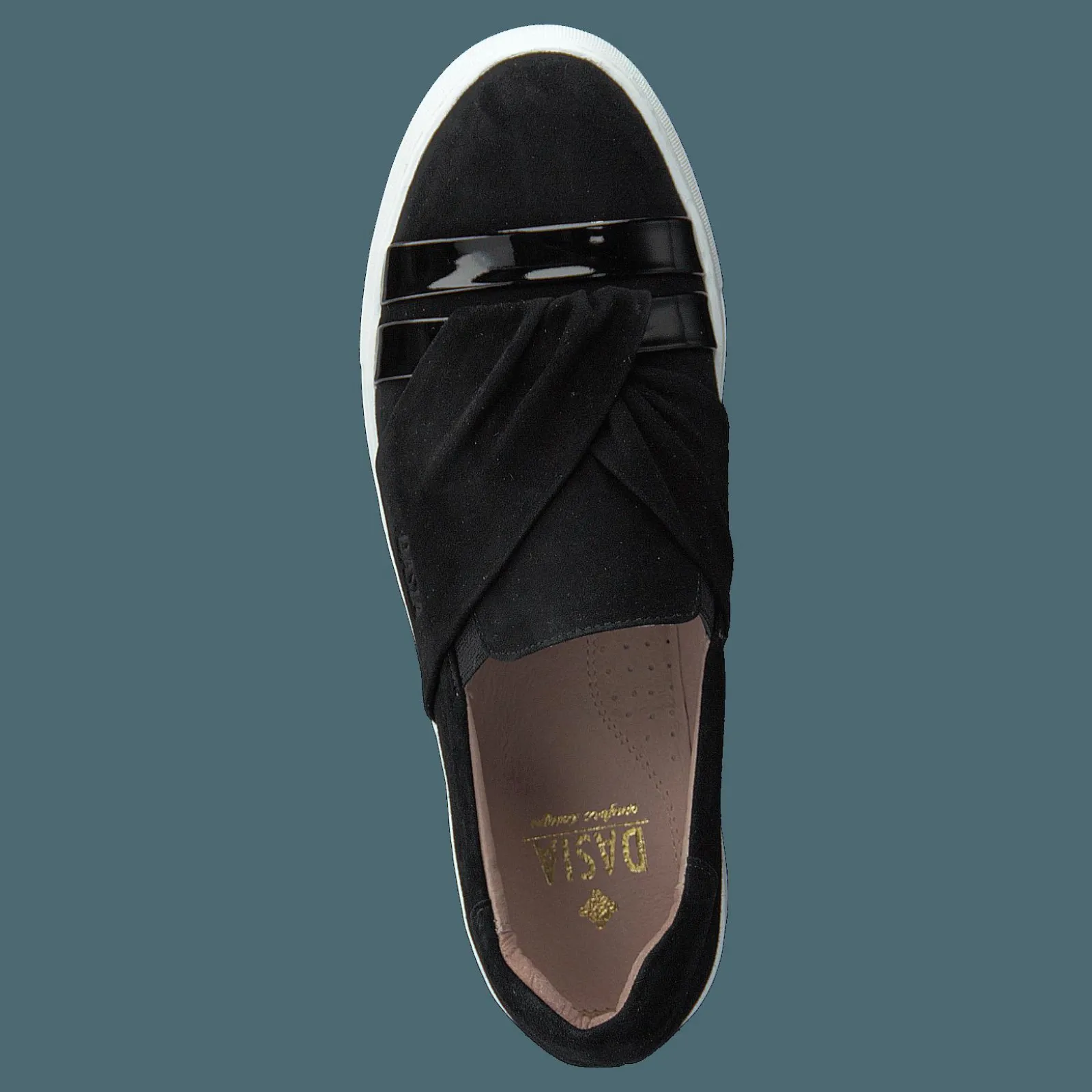 Dasia Starlily Toe Strap Black