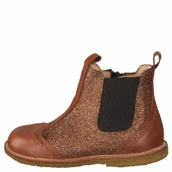 Barn Angulus Starter Chelsea Boot With Elas Cognac/rust Gl./brown