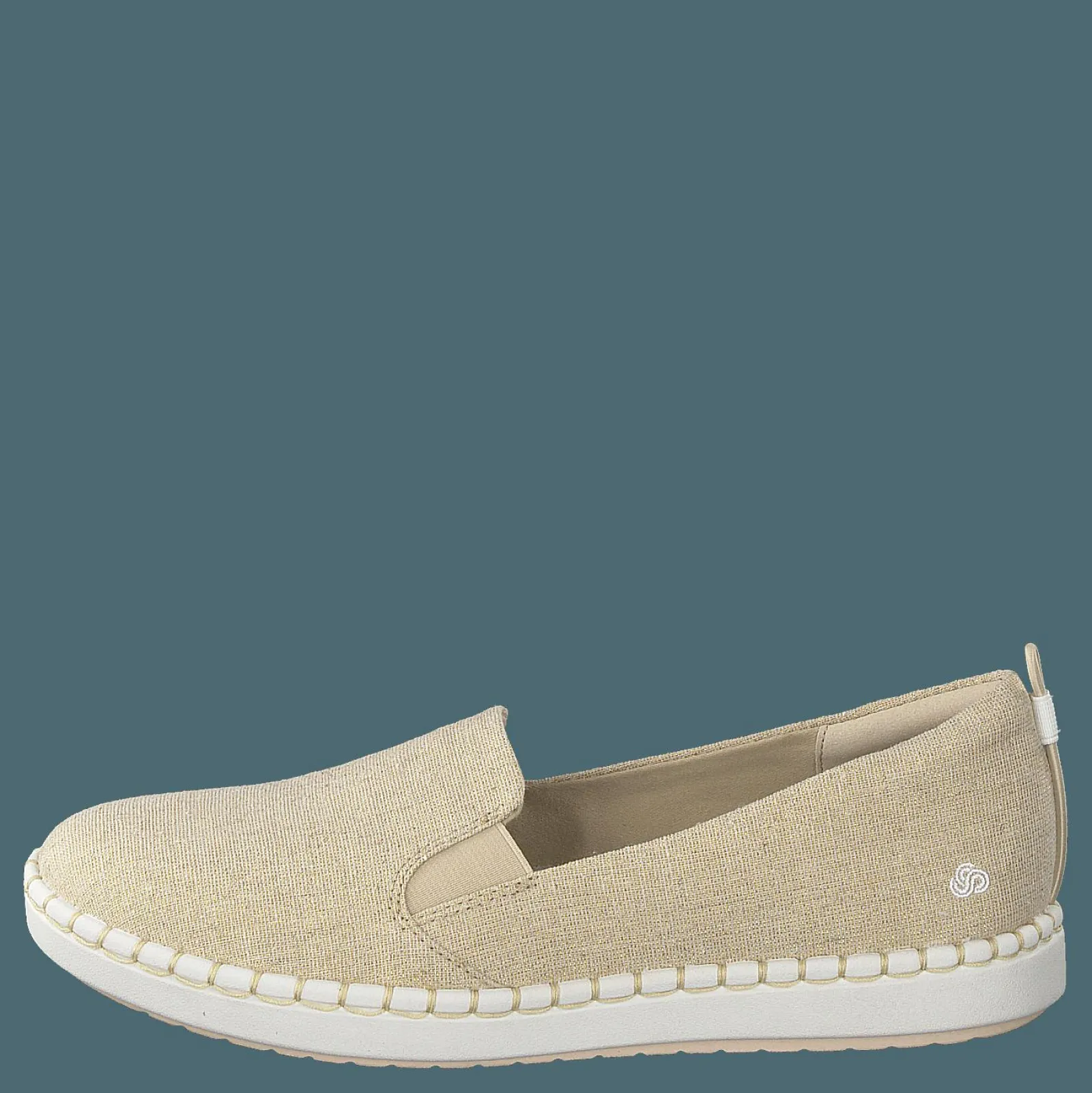 Clarks Step Glow Slip Soft Gold