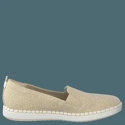 Clarks Step Glow Slip Soft Gold
