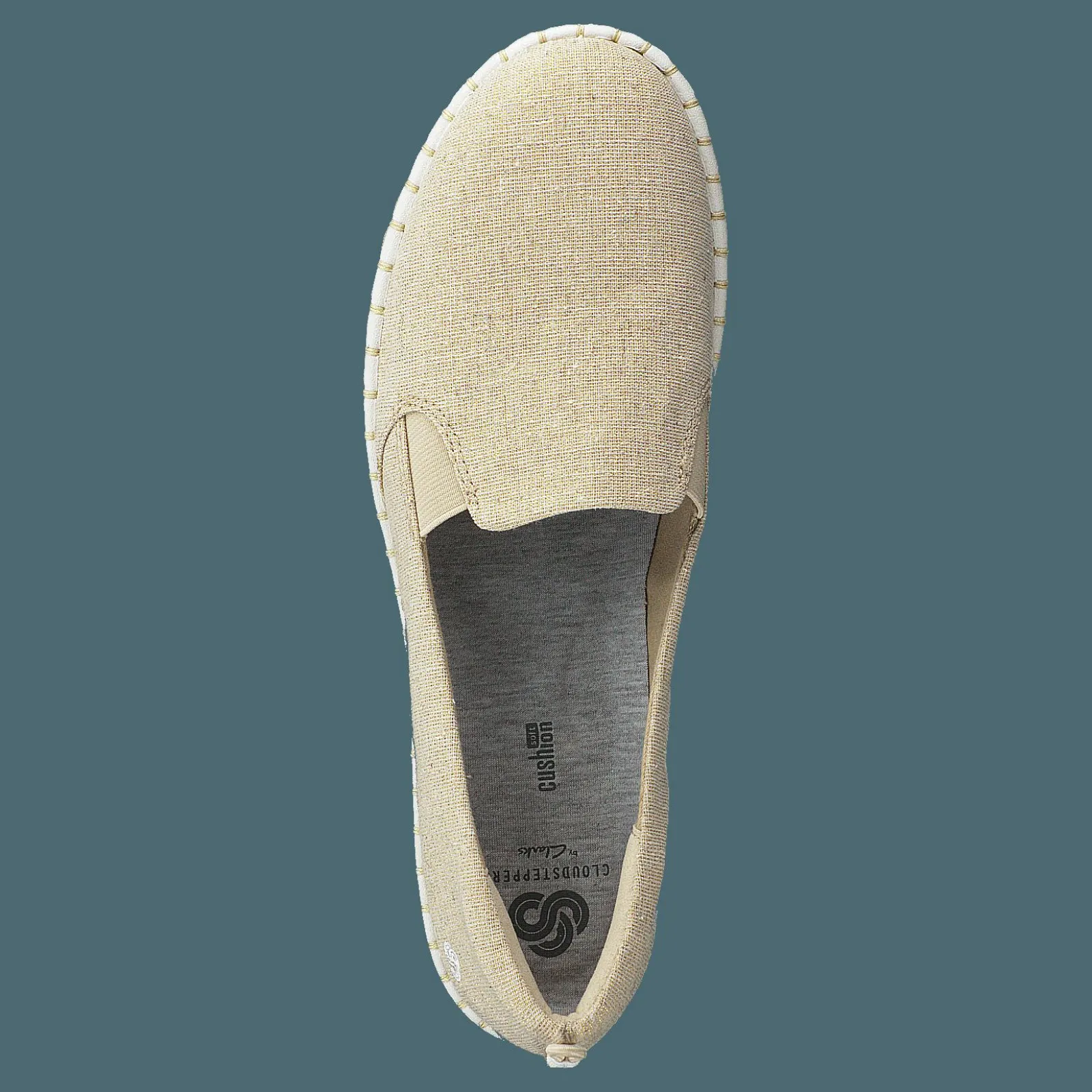 Clarks Step Glow Slip Soft Gold