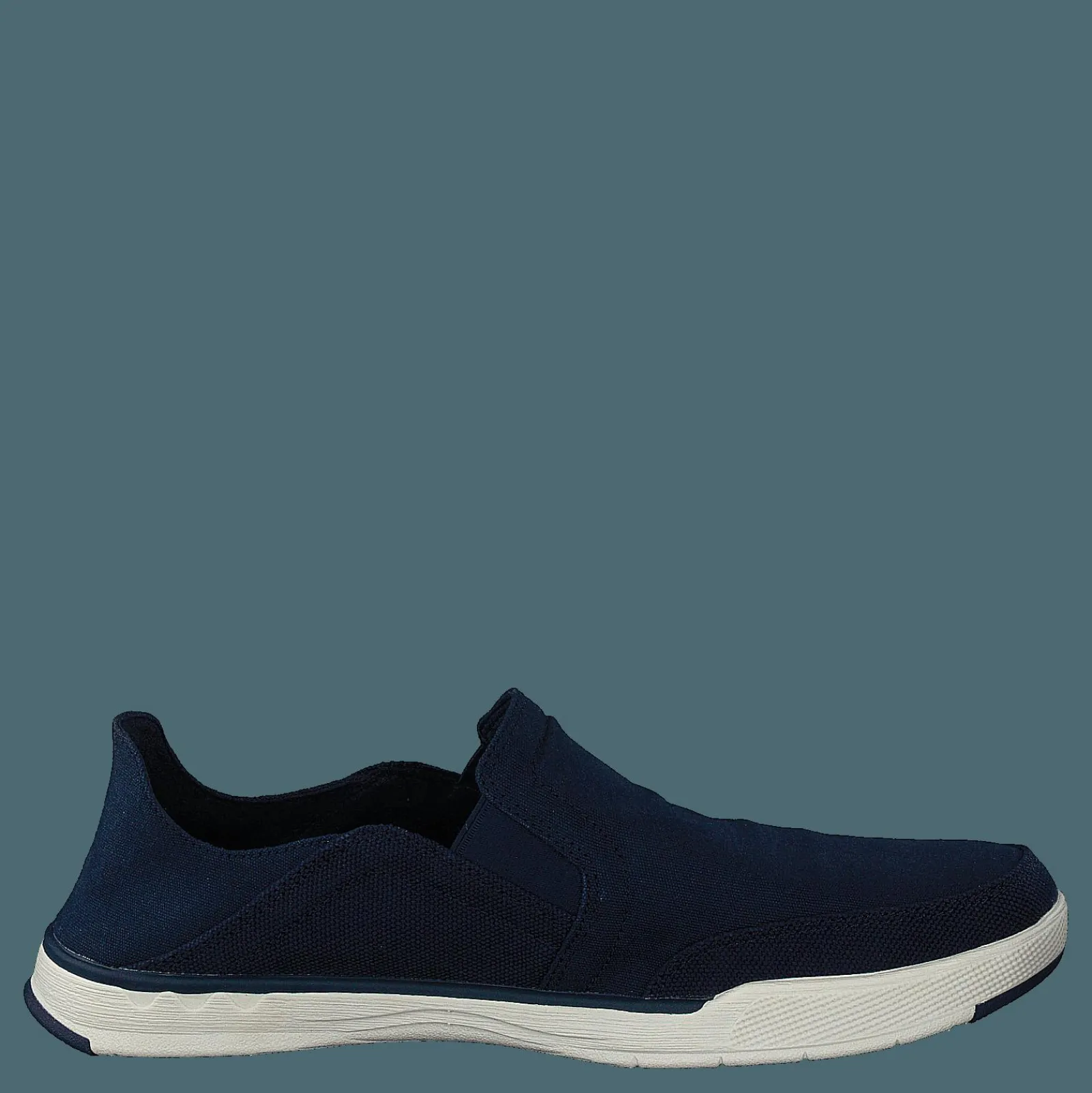 Clarks Step Isle Row Navy Canvas
