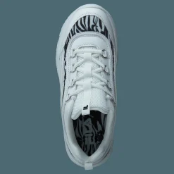 Barn Fila Strada A Low Kids 13036 - White-black