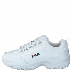 Barn Fila Strada Low Kids White