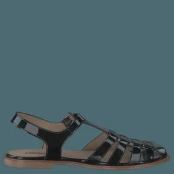 Angulus Strap Sandal With Buckle Black