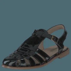 Angulus Strap Sandal With Buckle Black