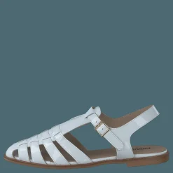 Angulus Strap Sandal With Buckle White