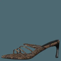 NA-KD Strappy Pointy Sandals Snake