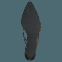 NA-KD Strappy Pointy Sandals Snake