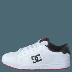 Barn DC Shoes Striker White/black/red
