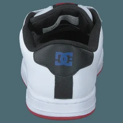 Barn DC Shoes Striker White/black/red