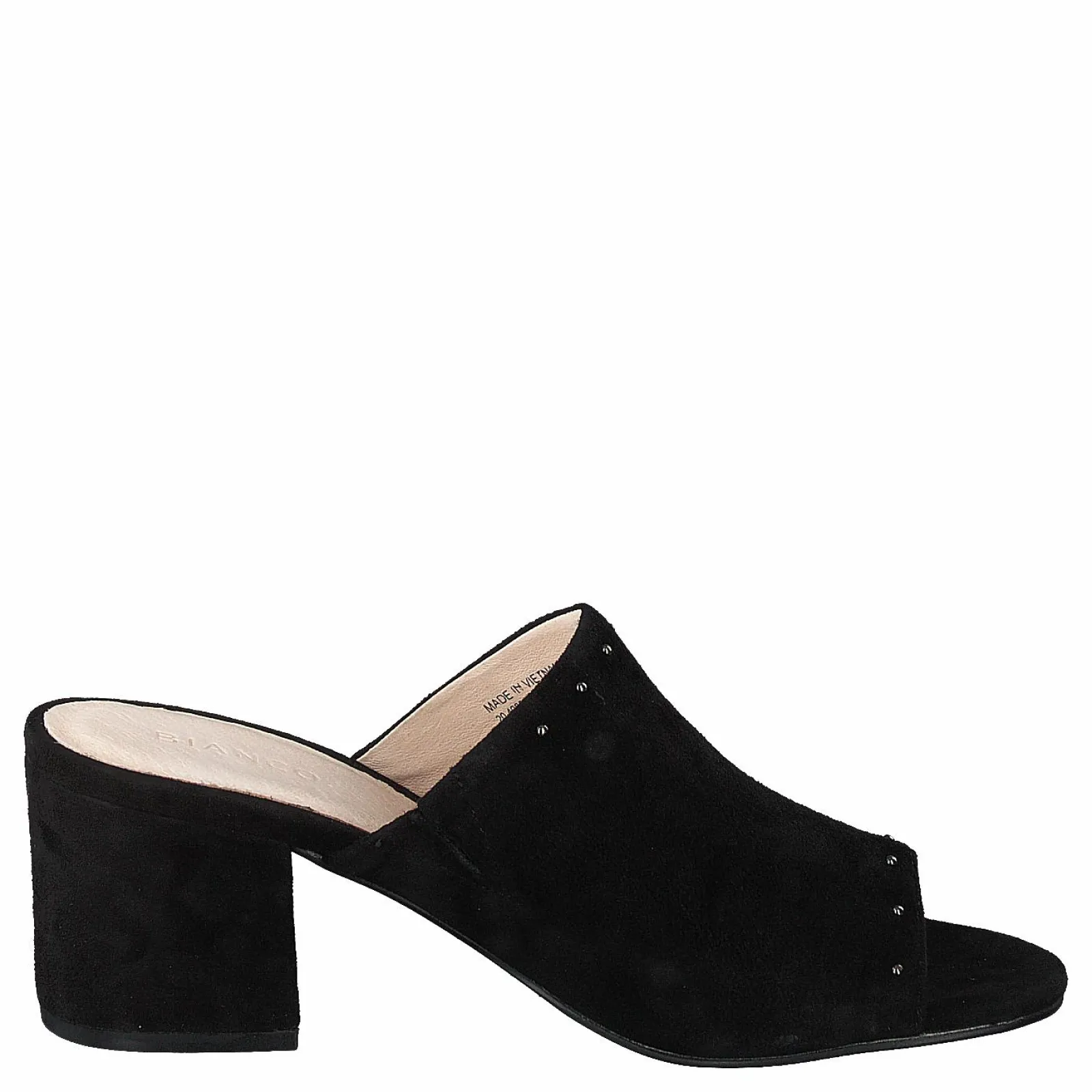 Bianco Suede Mule Sandal Jfm17 110 - Black 10