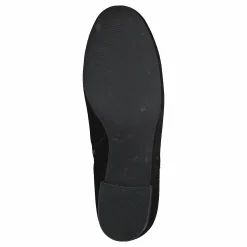 Bianco Suede V-cut Boot Jas18 Black