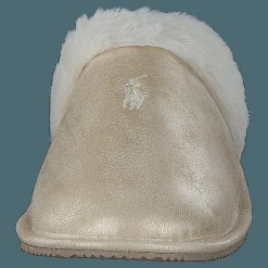 Polo Ralph Lauren Summit Scuff || Metallic Gold