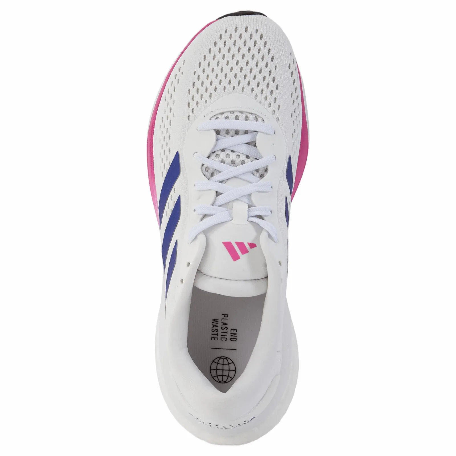 adidas Supernova 2.0 Shoes Cloud White / Lucid Blue / Lucid Fuchsia