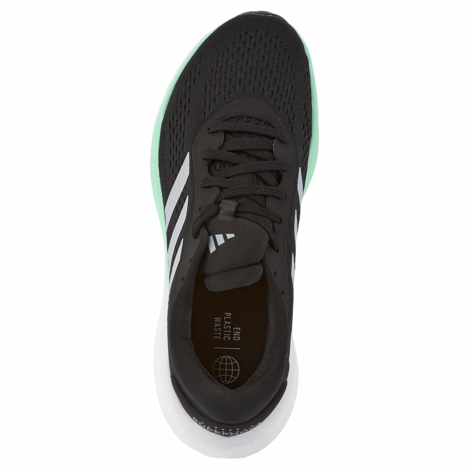 adidas Supernova 2.0 Shoes Core Black / Halo Silver / Pulse Mint