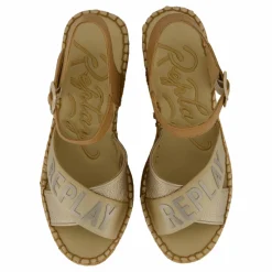 Replay Susan Cross Espadrille Platin