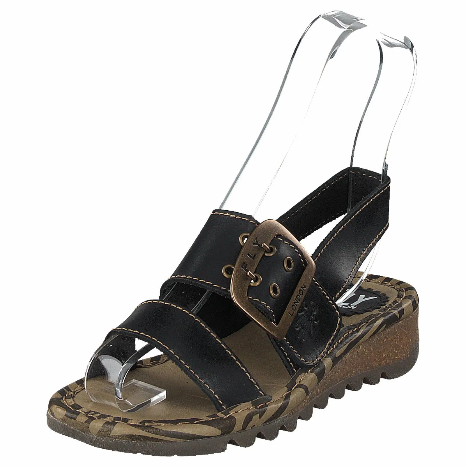 Fly London Tapi K Bridle Black