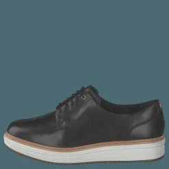 Clarks Teadale Rhea Black Leather