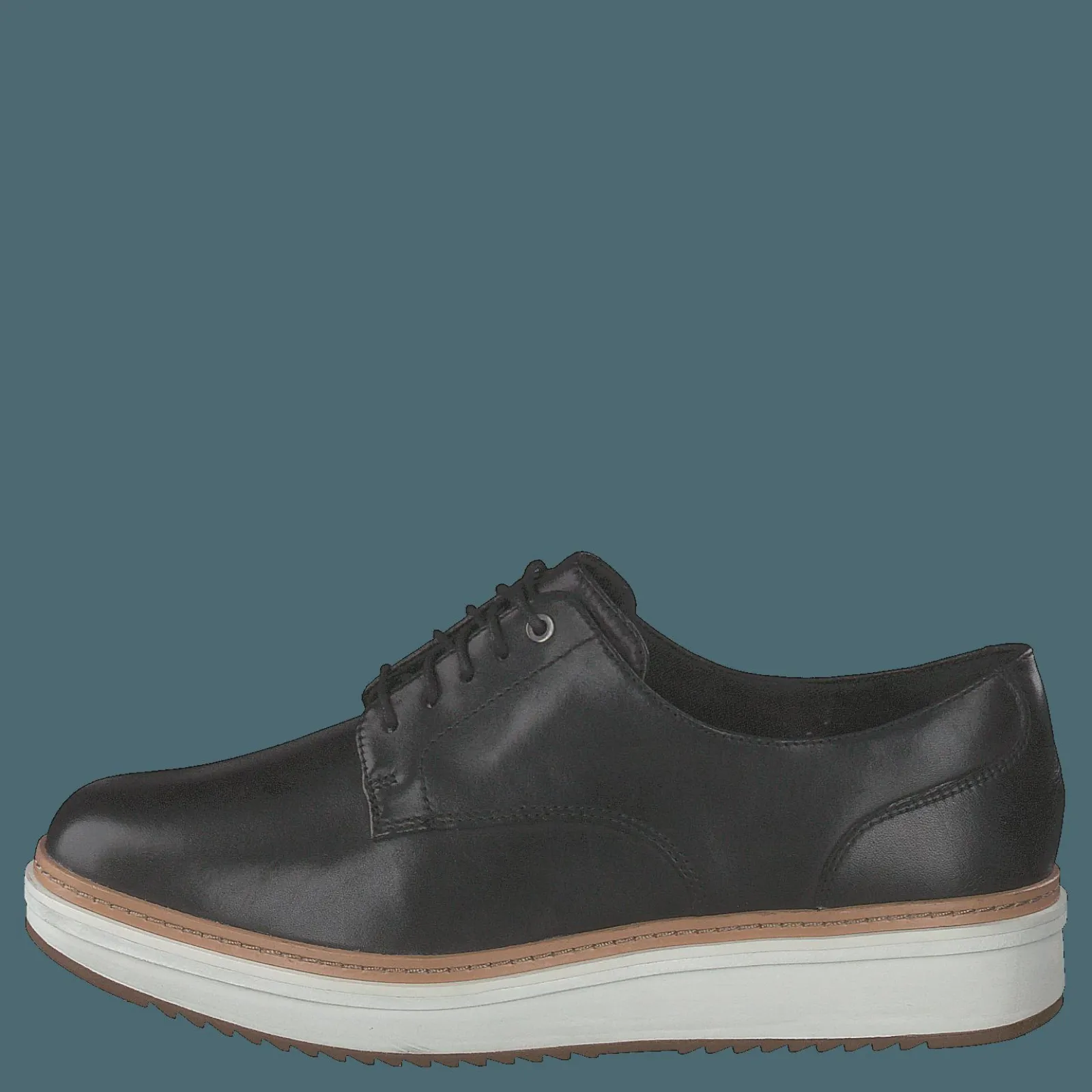 Clarks Teadale Rhea Black Leather