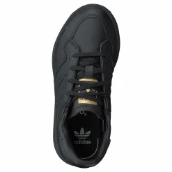 Barn adidas Originals Team Court C Core Black/core Black/ftwr Whi