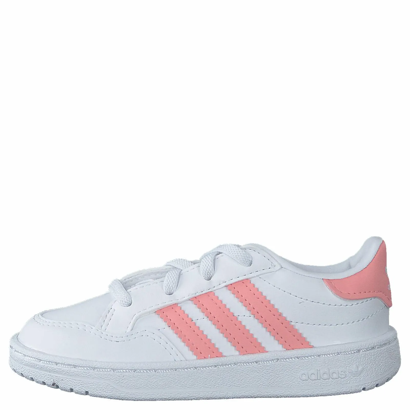 Barn adidas Originals Team Court El I Ftwr White/glory Pink/core Bla