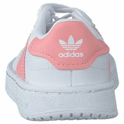 Barn adidas Originals Team Court El I Ftwr White/glory Pink/core Bla