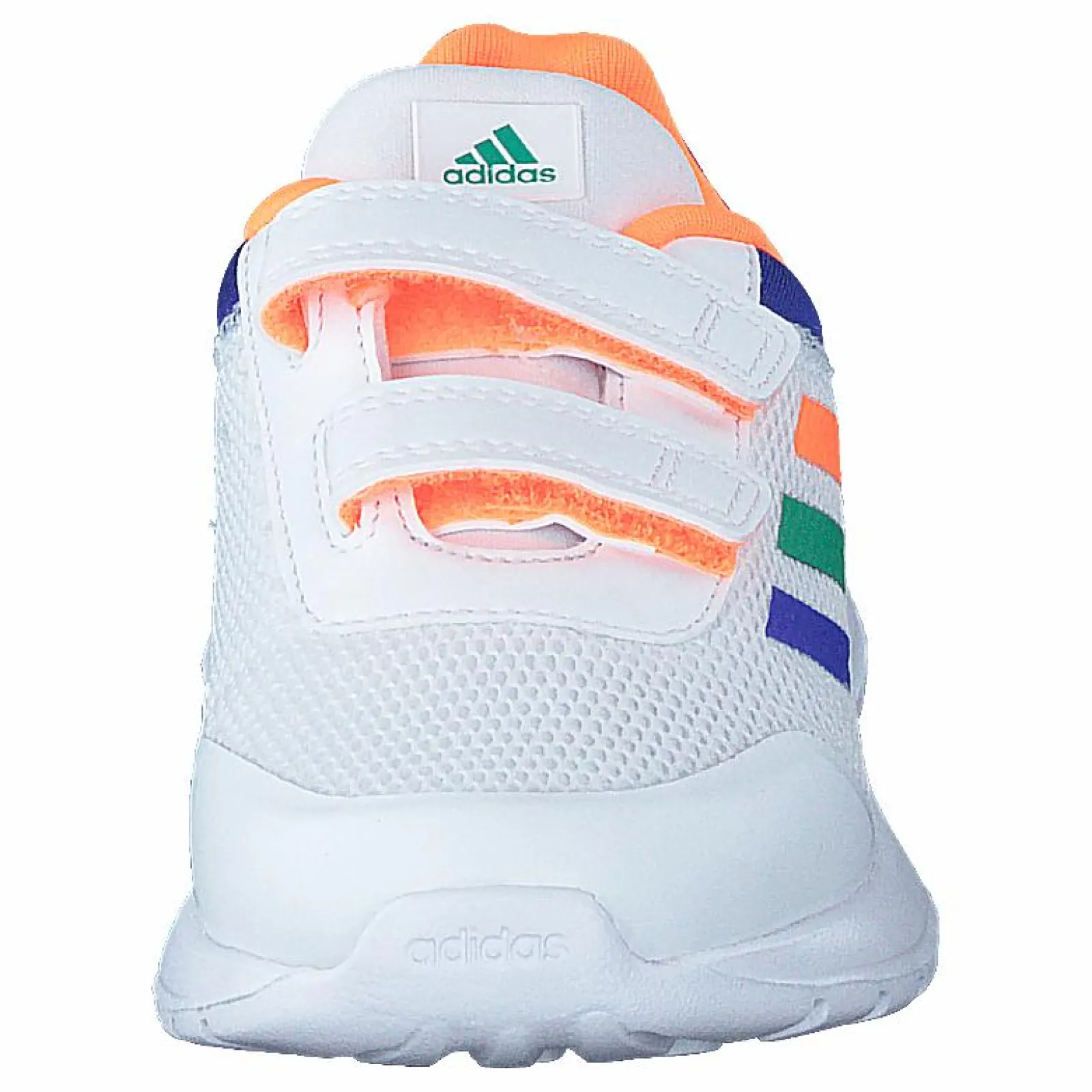 Barn adidas Tensaur Run Shoes Cloud White / Screaming Orange / Lucid Blue