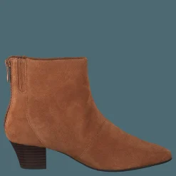 Clarks Teresa Boot Dark Tan Suede