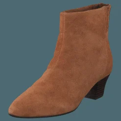 Clarks Teresa Boot Dark Tan Suede
