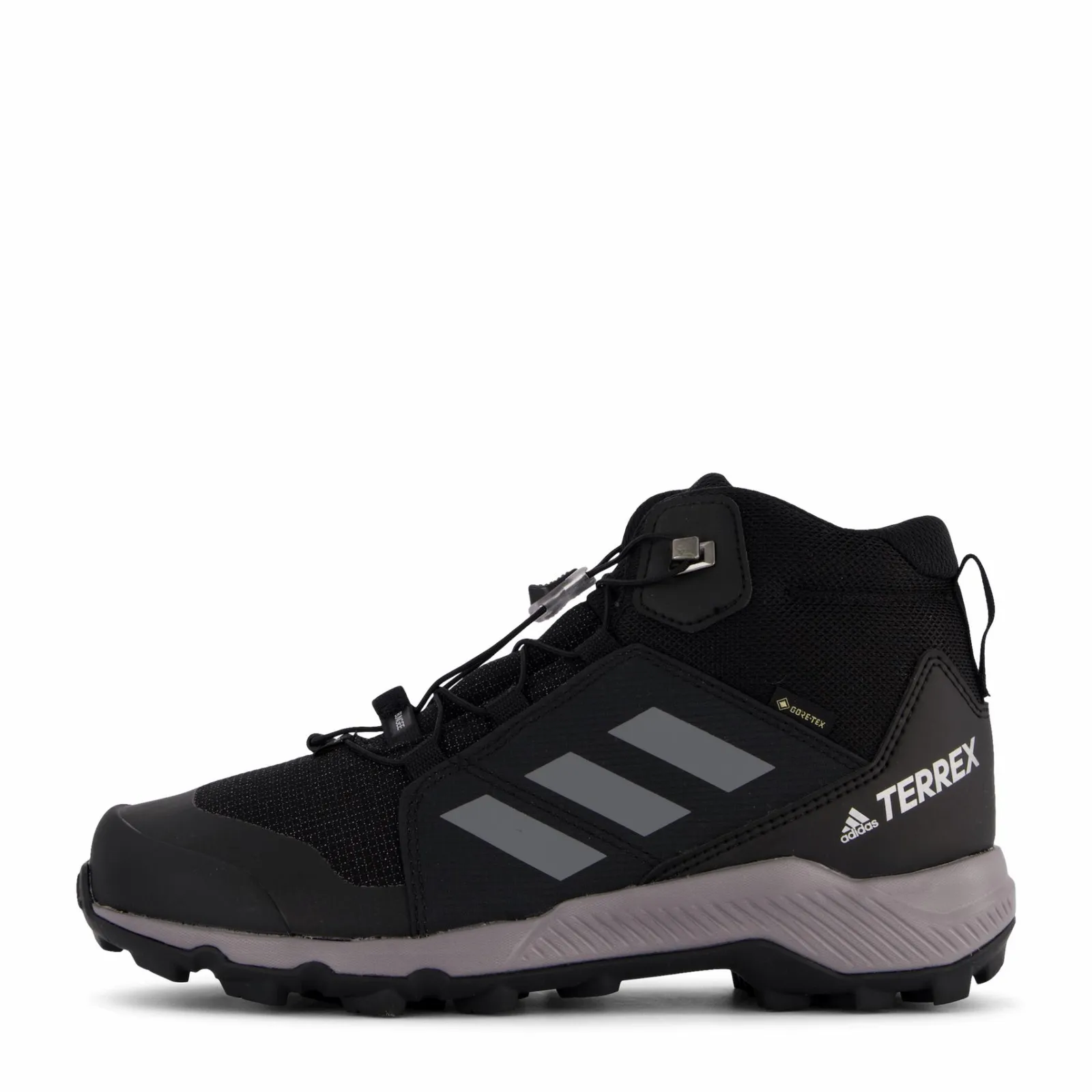 Barn adidas Terrex Mid GORE-TEX Hiking Shoes Core Black / Grey Three / Core Black