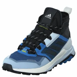 adidas Terrex Trailmaker Mid COLD.RDY Hiking Shoes Core Black / Black Blue Met. / Focus Blue
