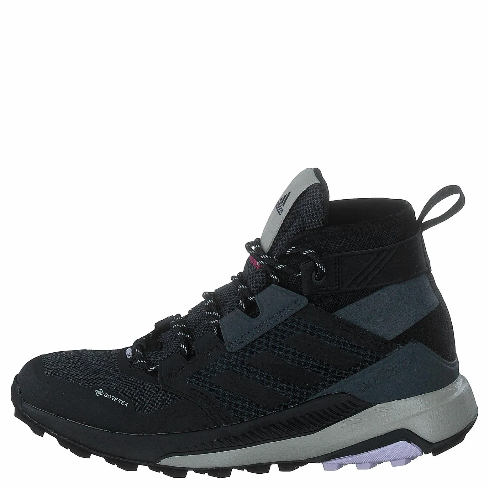 adidas Terrex Trailmaker Mid GORE-TEX Shoes Grey Six / Core Black / Purple Tint