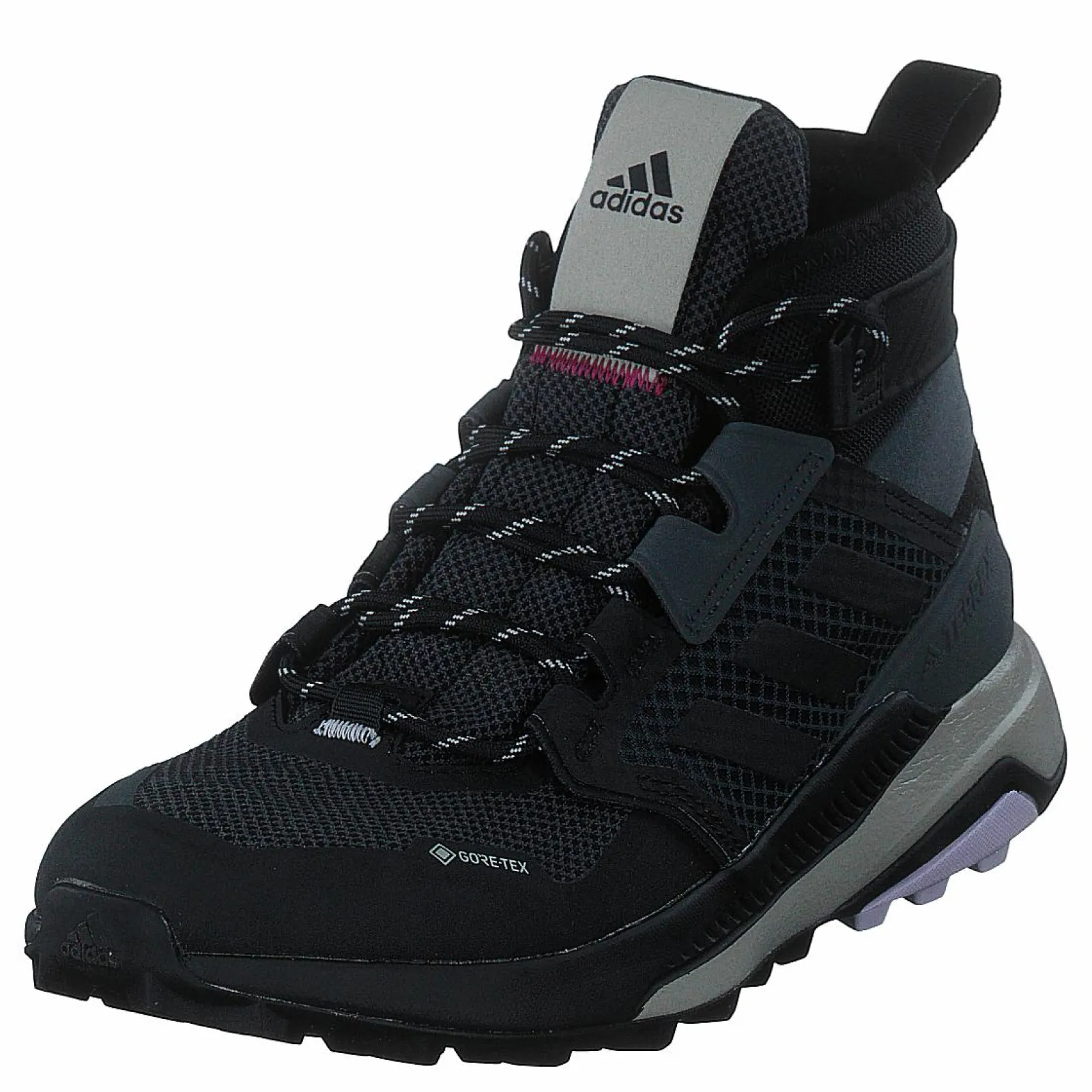 adidas Terrex Trailmaker Mid GORE-TEX Shoes Grey Six / Core Black / Purple Tint