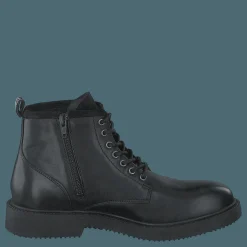 Sneaky Steve Texas Leather Shoe Black